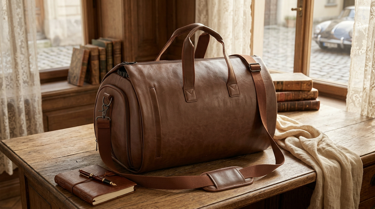 Vohxe Leather Duffel Bag Review Quality Style and Durability