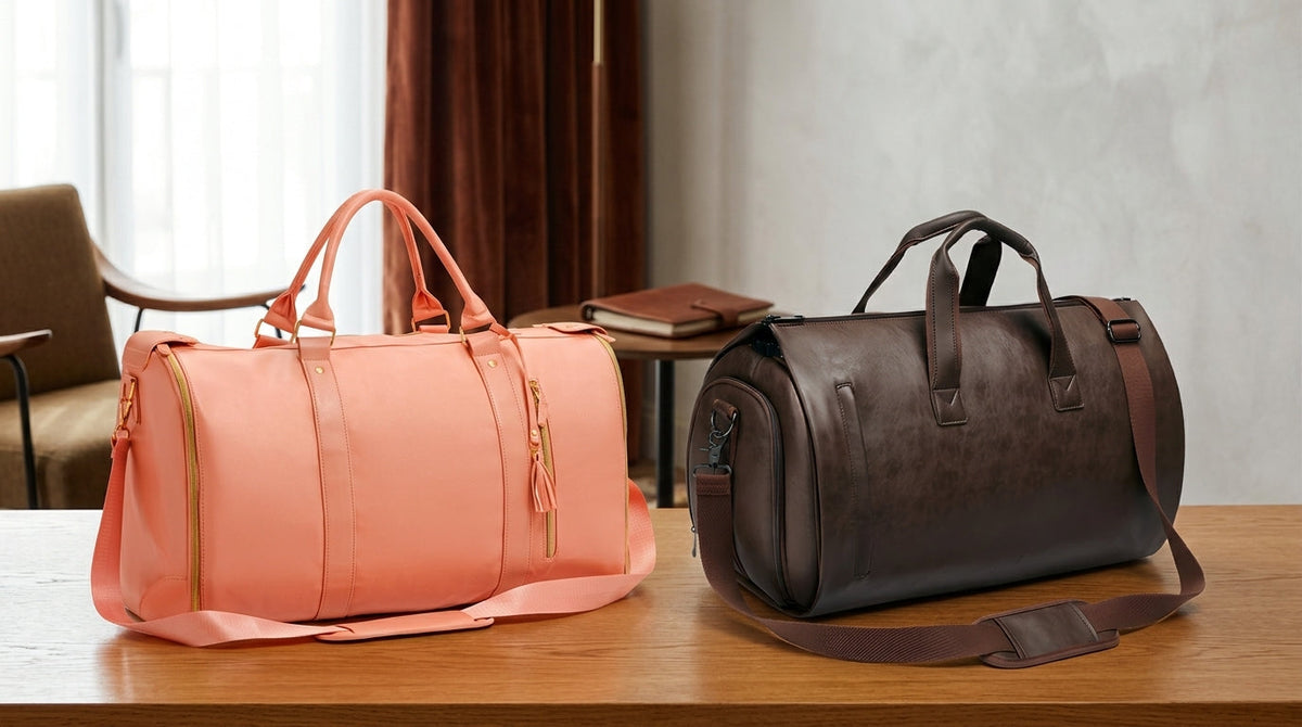 Vohxe Travel Bag 2.0 vs Leather Duffel Bag Which One Should You Buy