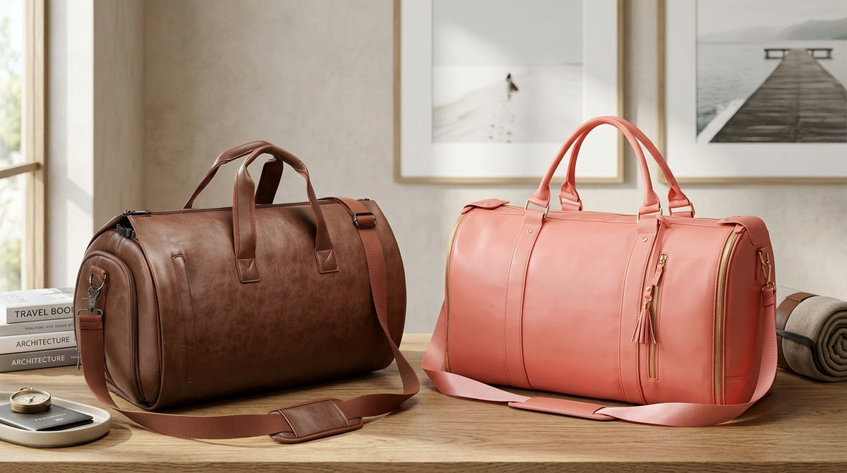 Leather Duffel Bag vs Vohxe Travel Bag 2.0 Comparison