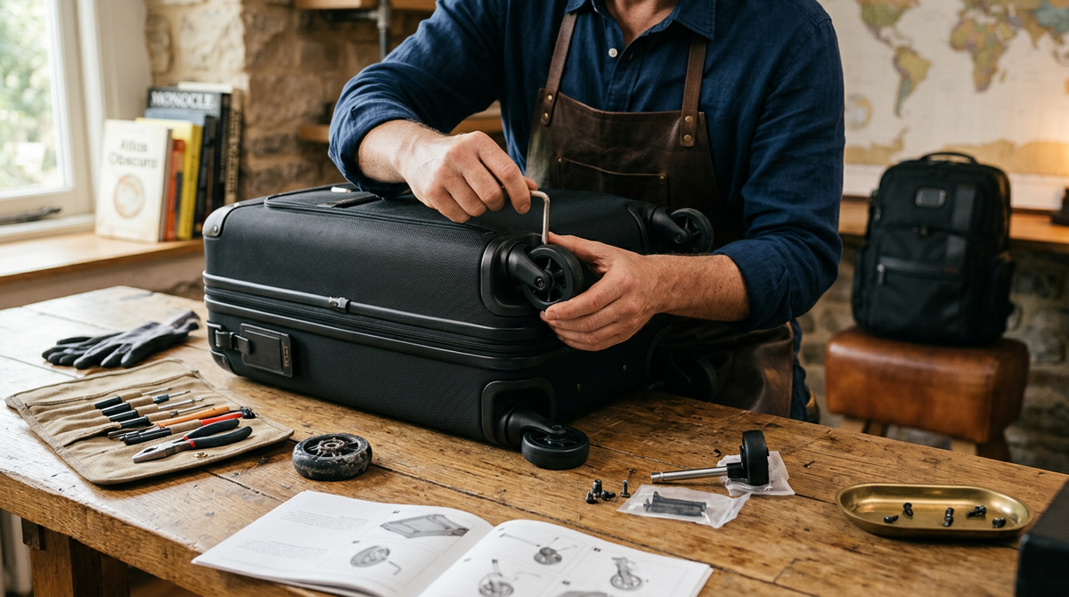 Tumi Wheel Repair: What It Costs + How to Avoid Luggage Repair Bills