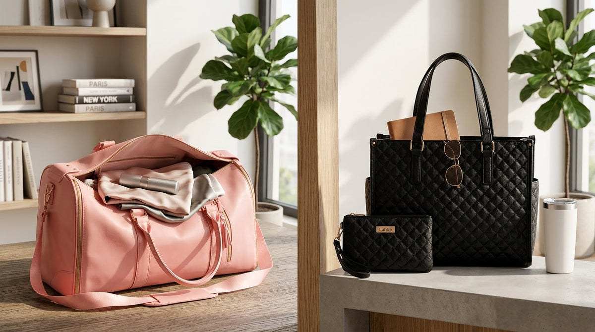Vohxe 3 in 1 Tote Bag vs Vohxe Travel Bag 2.0 Comparison