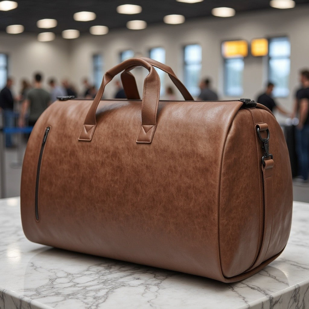 Leather Duffel Bag