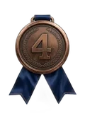 Rank 4 medal