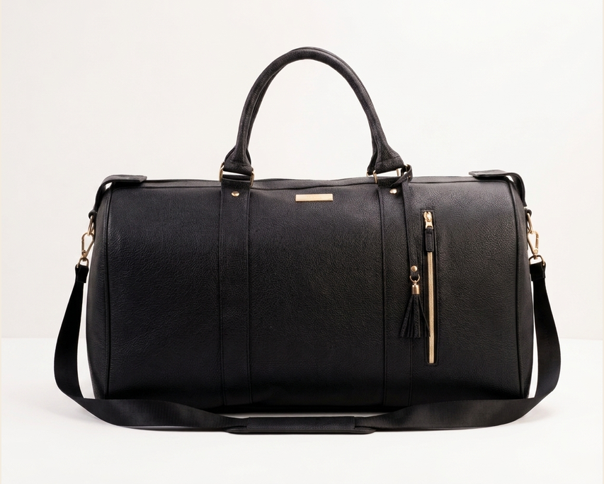 The charcoal black Vohxe Travel Bag 2.0