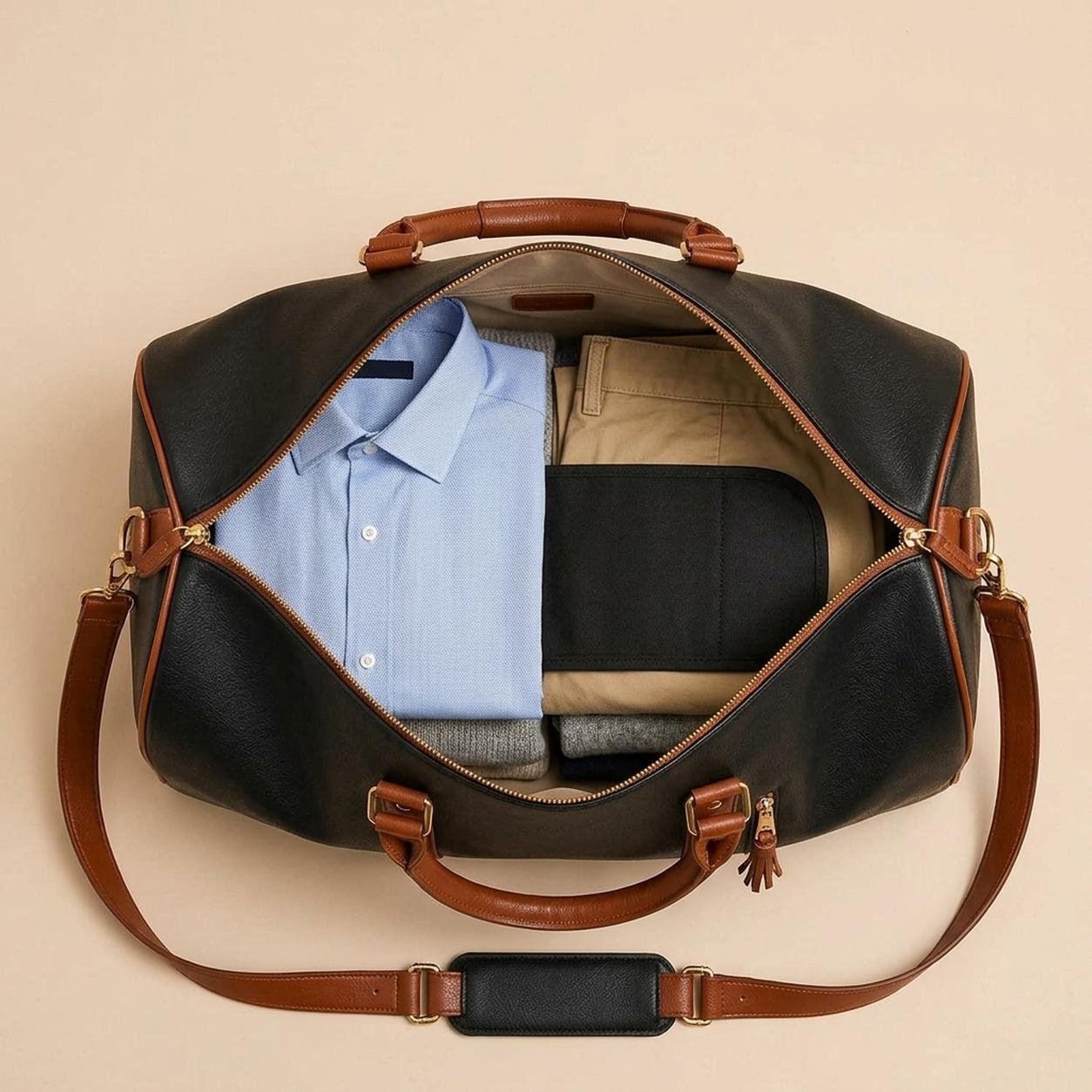 Bag opening completely flat at 180 degrees