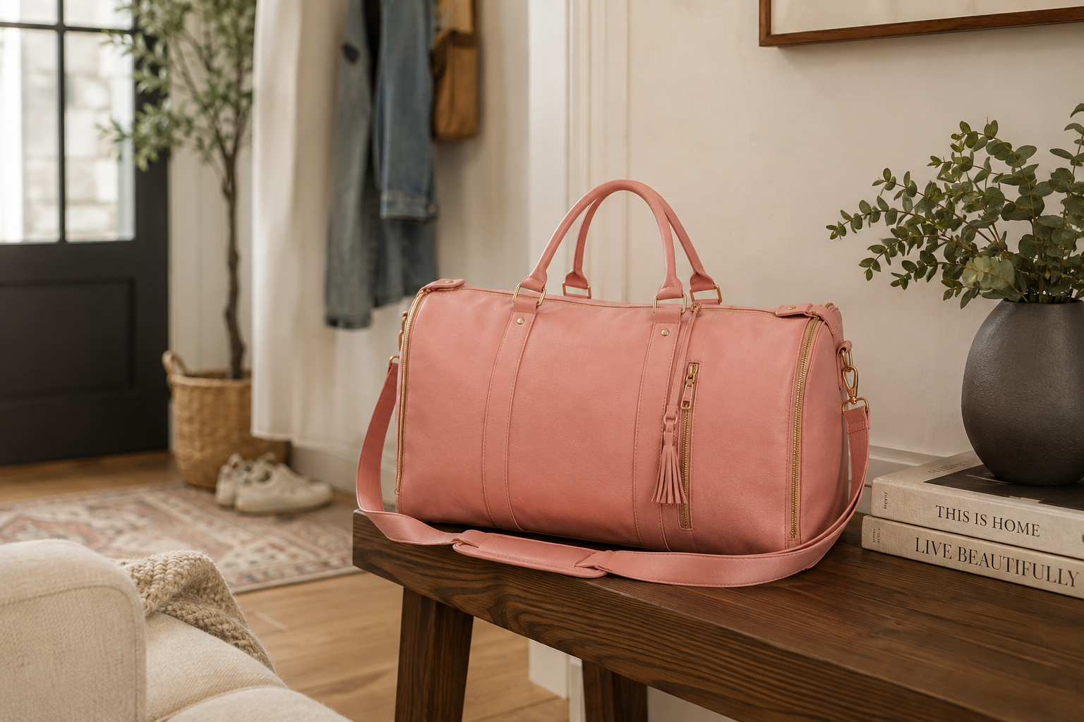 The Rose Pink Vohxe Travel Bag 2.0